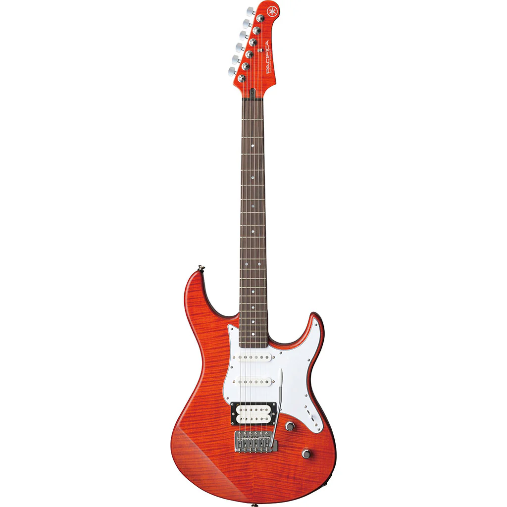 Yamaha - Pacifica 212 - Flamed Maple Veneer - Caramel Brown - Image 2