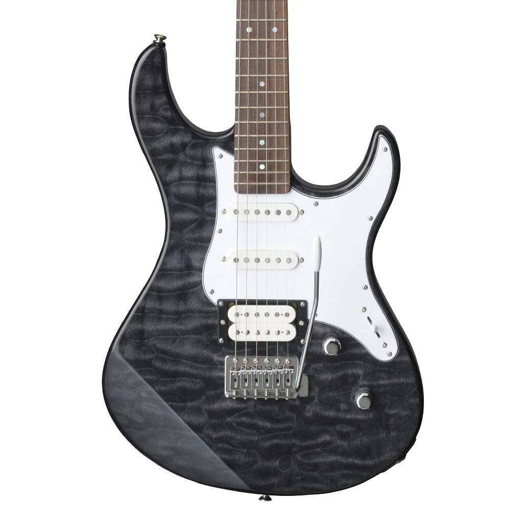 Yamaha - Pacifica 212 - Translucent Black Quilt Top