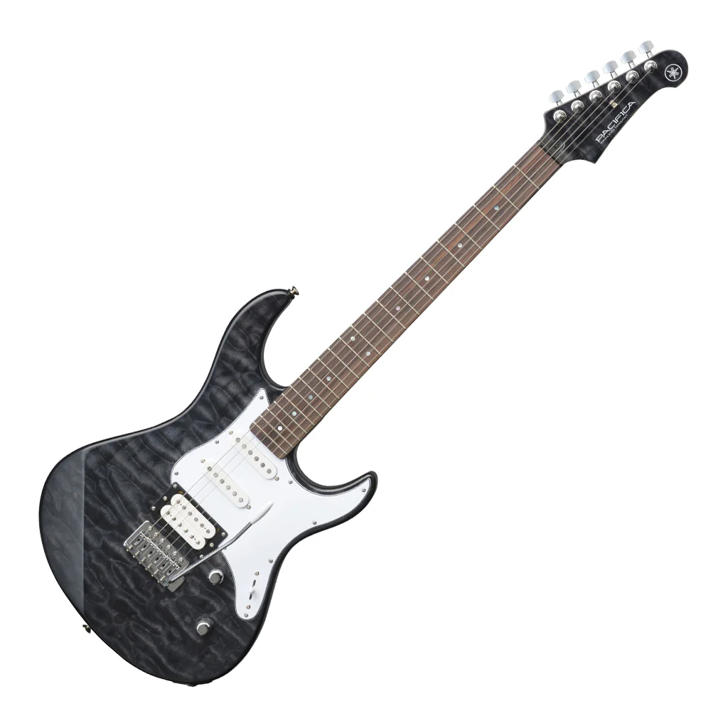 Yamaha - Pacifica 212 - Translucent Black Quilt Top - Image 5