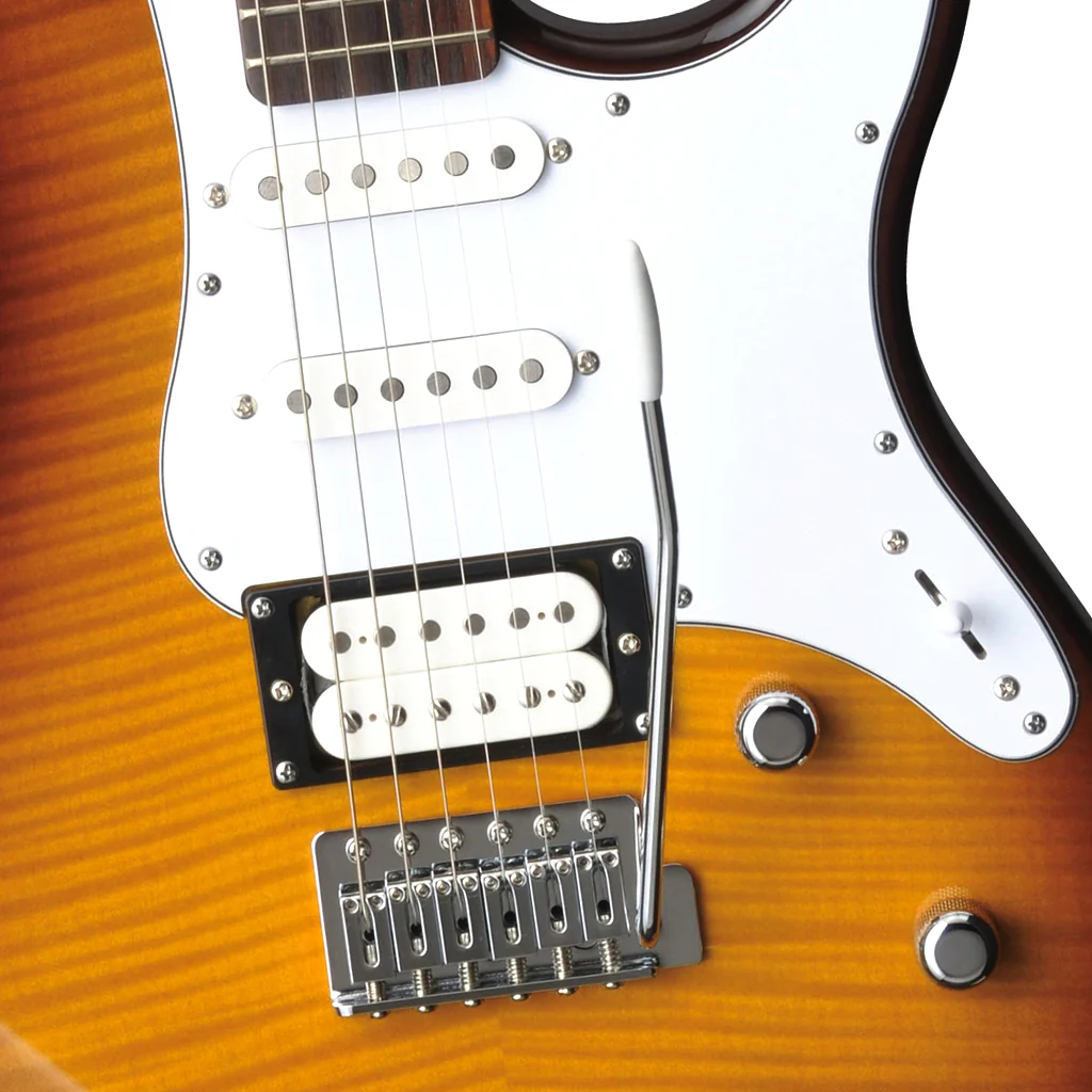 Yamaha Pacifica 212VFM Electric Guitar - Flamed Maple Tobacco Brown Sunburst - Image 5