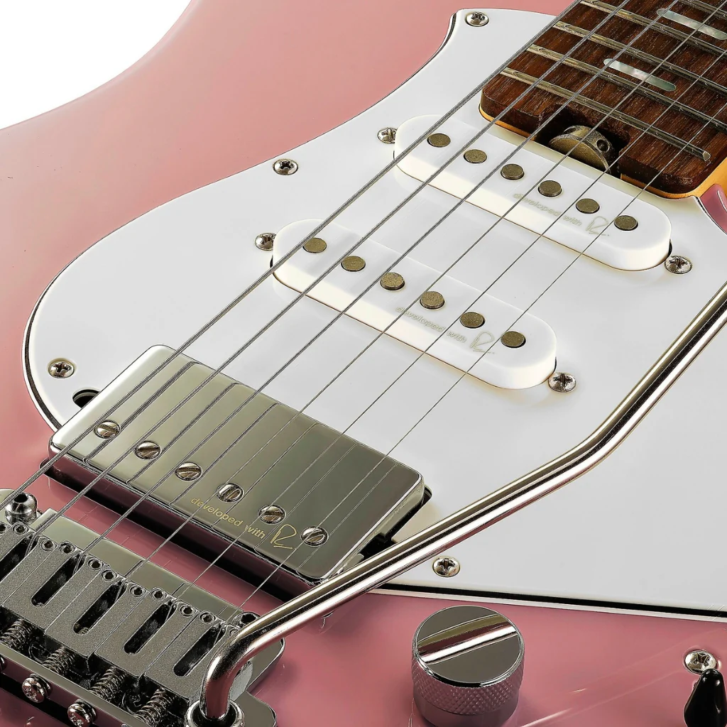 Yamaha PACS12+ Pacifica Standard Plus - Rosewood Fingerboard - Ash Pink - Image 7
