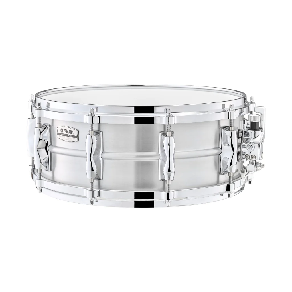 Yamaha Recording Custom 14"x5.5" Aluminium Snare Drum - Image 2