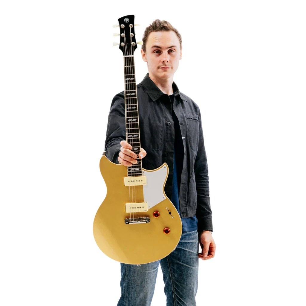 Yamaha Chris Buck Signature Revstar Electric Guitar - Honey Gold - Image 10