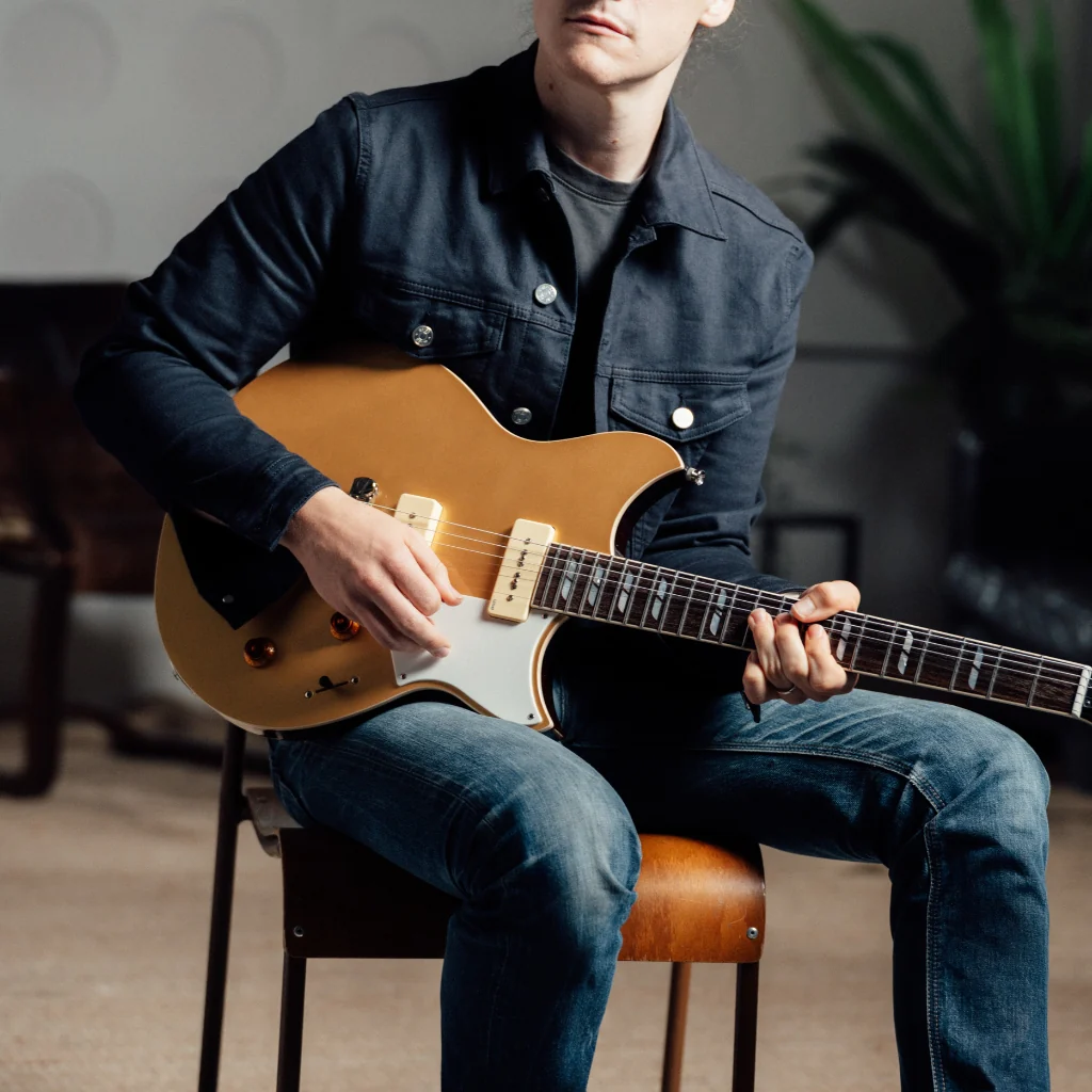 Yamaha Chris Buck Signature Revstar Electric Guitar - Honey Gold - Image 11