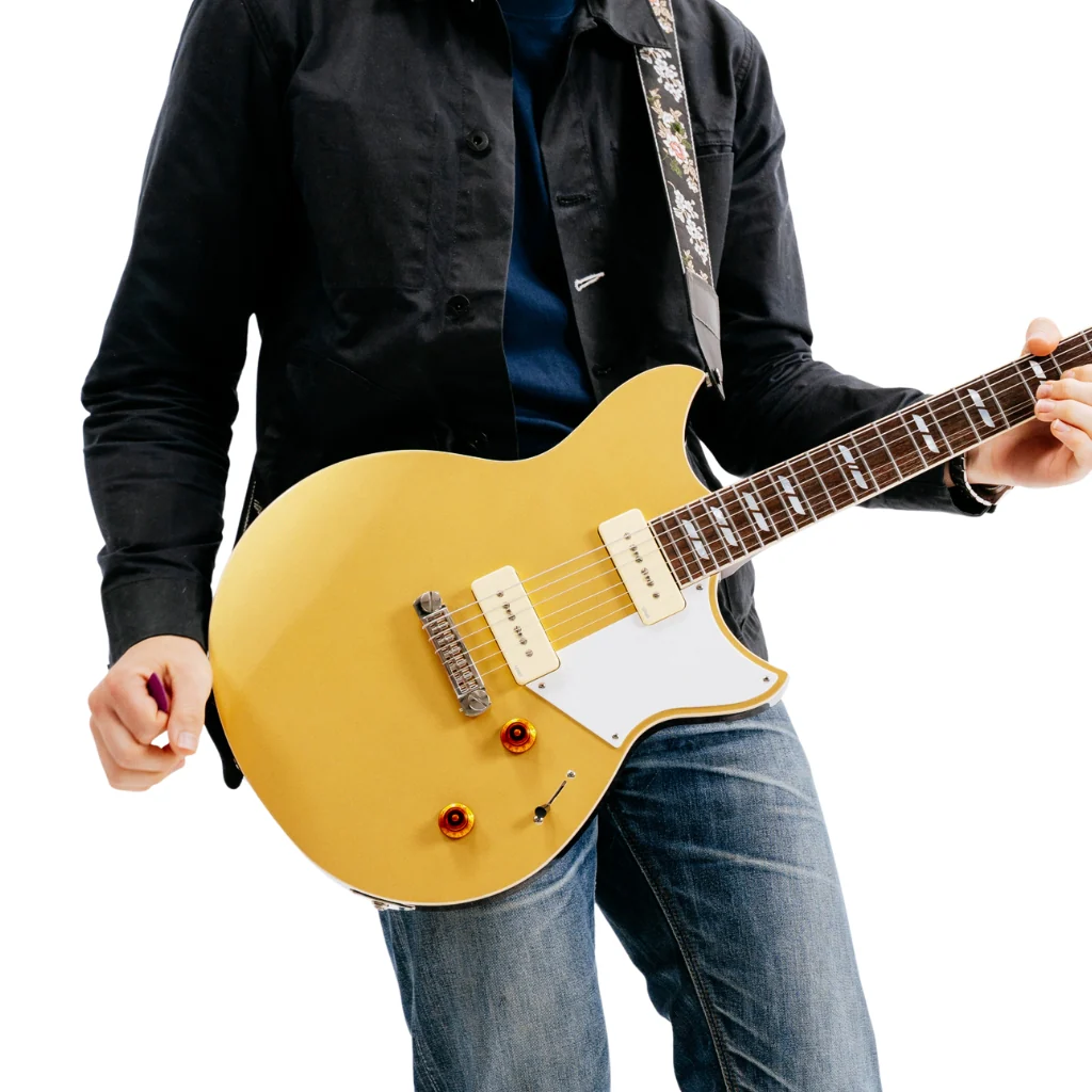 Yamaha Chris Buck Signature Revstar Electric Guitar - Honey Gold - Image 9