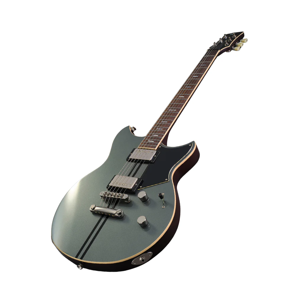 Yamaha RSS20 Revstar Standard Chambered Mahogany w/Maple Top - Mist Green - Image 7