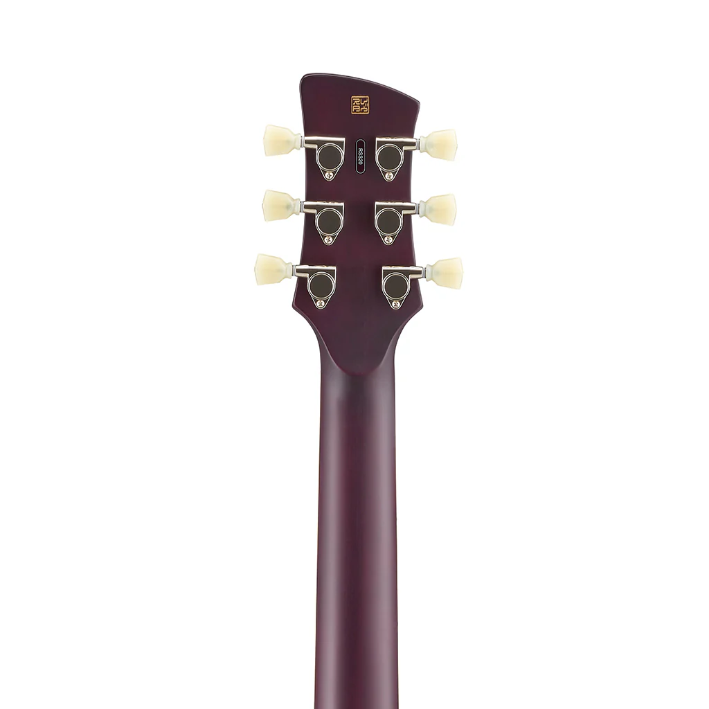 Yamaha RSS20 Revstar Standard Chambered Mahogany w/Maple Top - Sonic Blue - Image 5