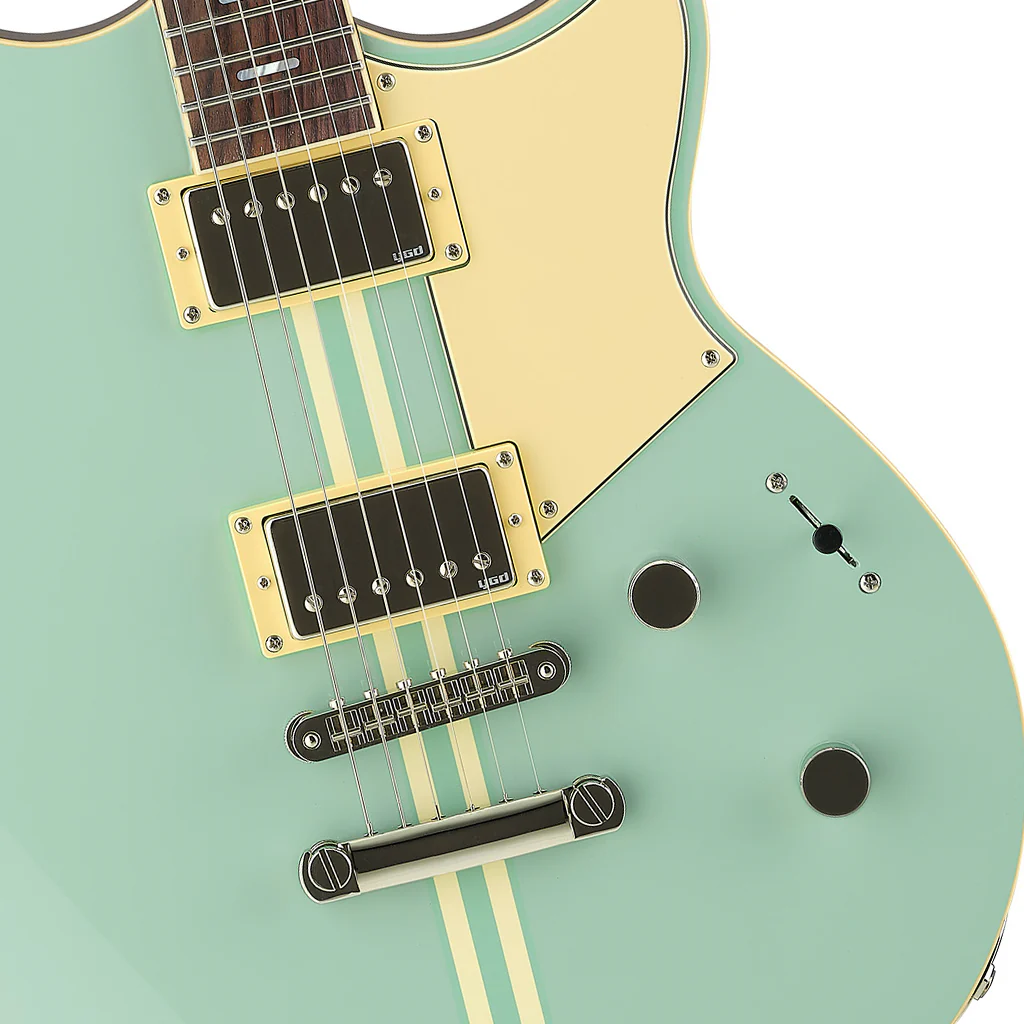 Yamaha RSS20 Revstar Standard Chambered Mahogany w/Maple Top - Sonic Blue - Image 6