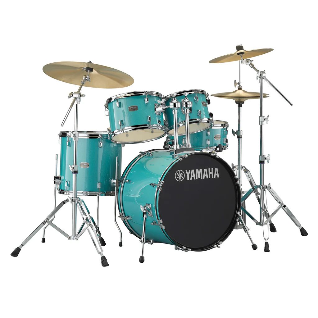 Yamaha Rydeen 20" 5pc Fusion Drum Kit - Turquoise Glitter