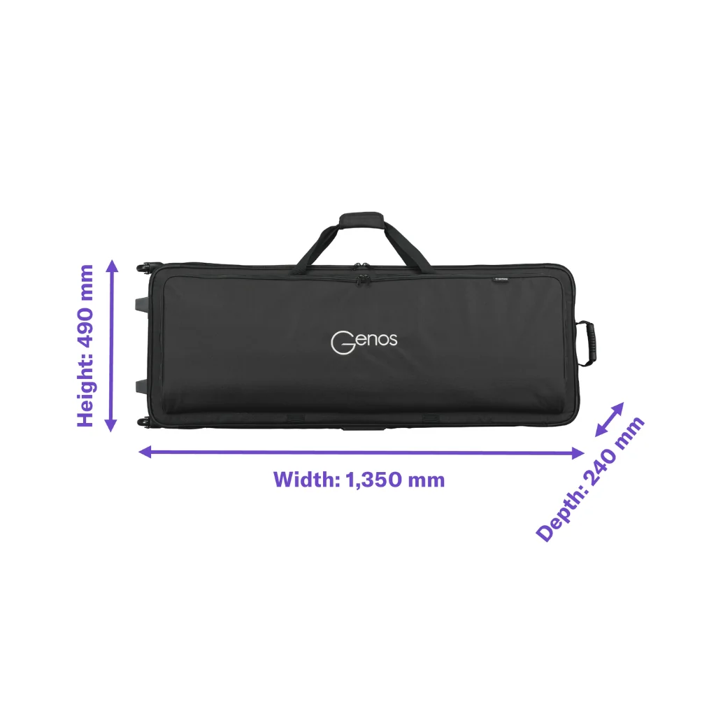 Yamaha SC-GENOS Rolling Soft Case for Genos - Image 6