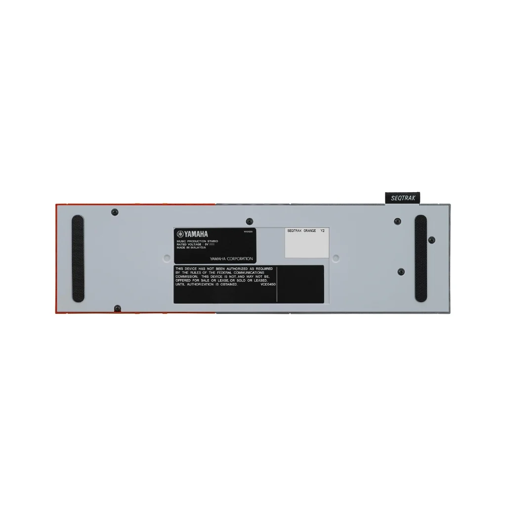 Yamaha SEQTRAK Portable Music Production Studio - Orange - Image 7
