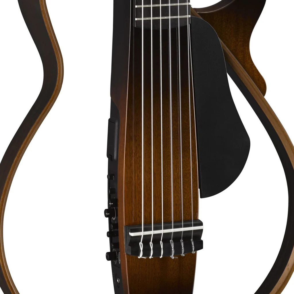 Yamaha Silent Nylon-String Guitar - Tobacco Brown Sunburst - Image 4