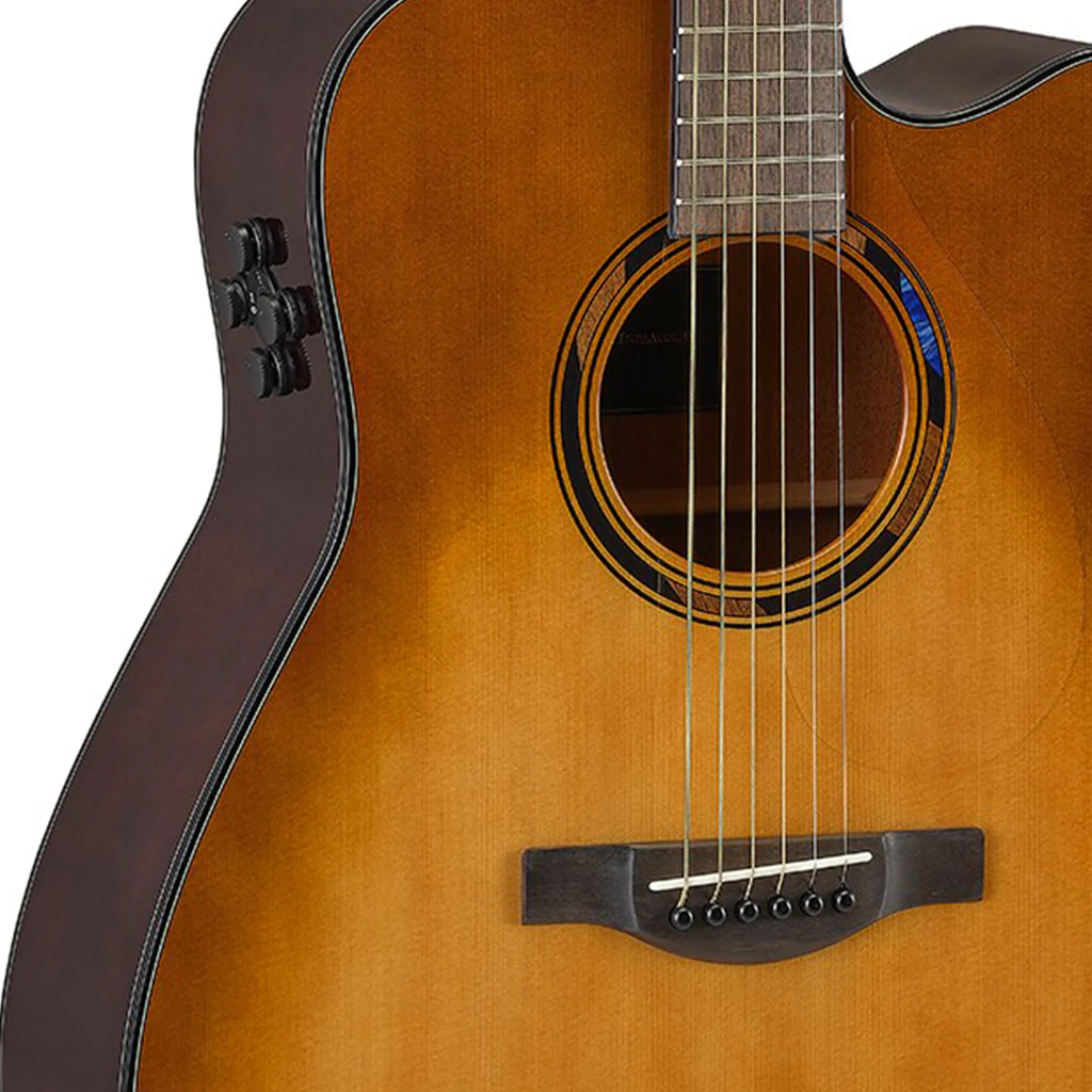 Yamaha TAG1 C TransAcoustic Guitar - Sand Burst Gloss - Image 7