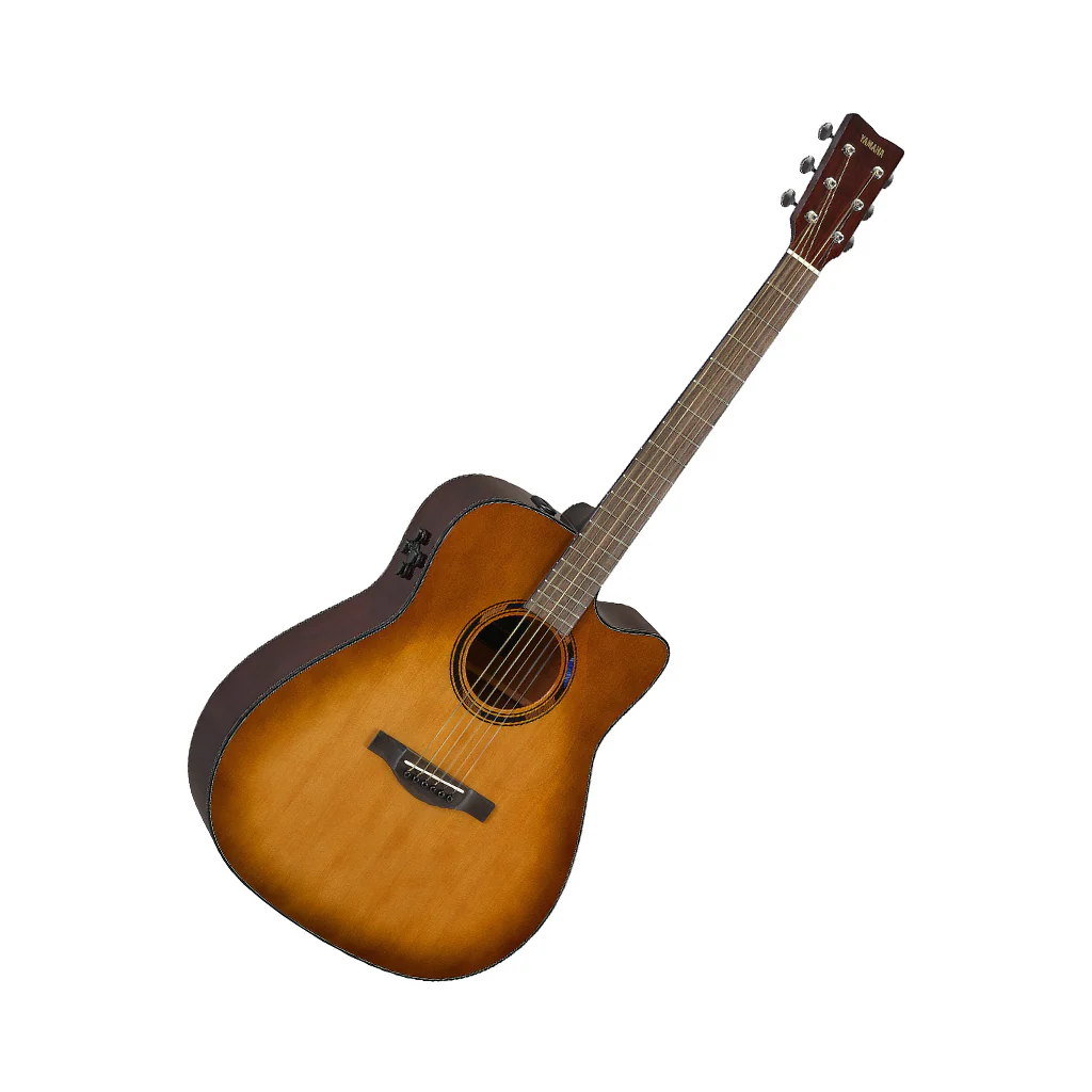 Yamaha TAG1 C TransAcoustic Guitar - Sand Burst Gloss - Image 8