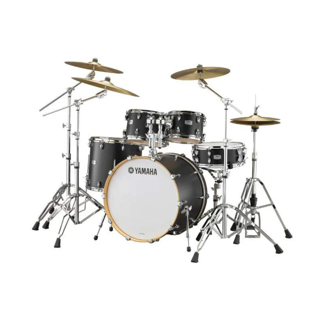 Yamaha Tour Custom Euro Drum Kit w/Hardware - Licorice Satin