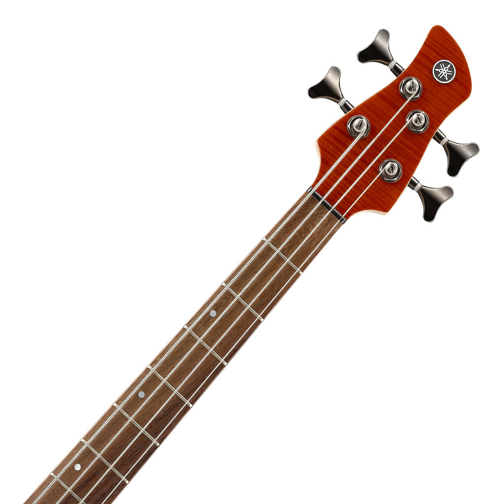 Yamaha TRBX604FM 4-String Bass Guitar - Caramel Brown - Image 5