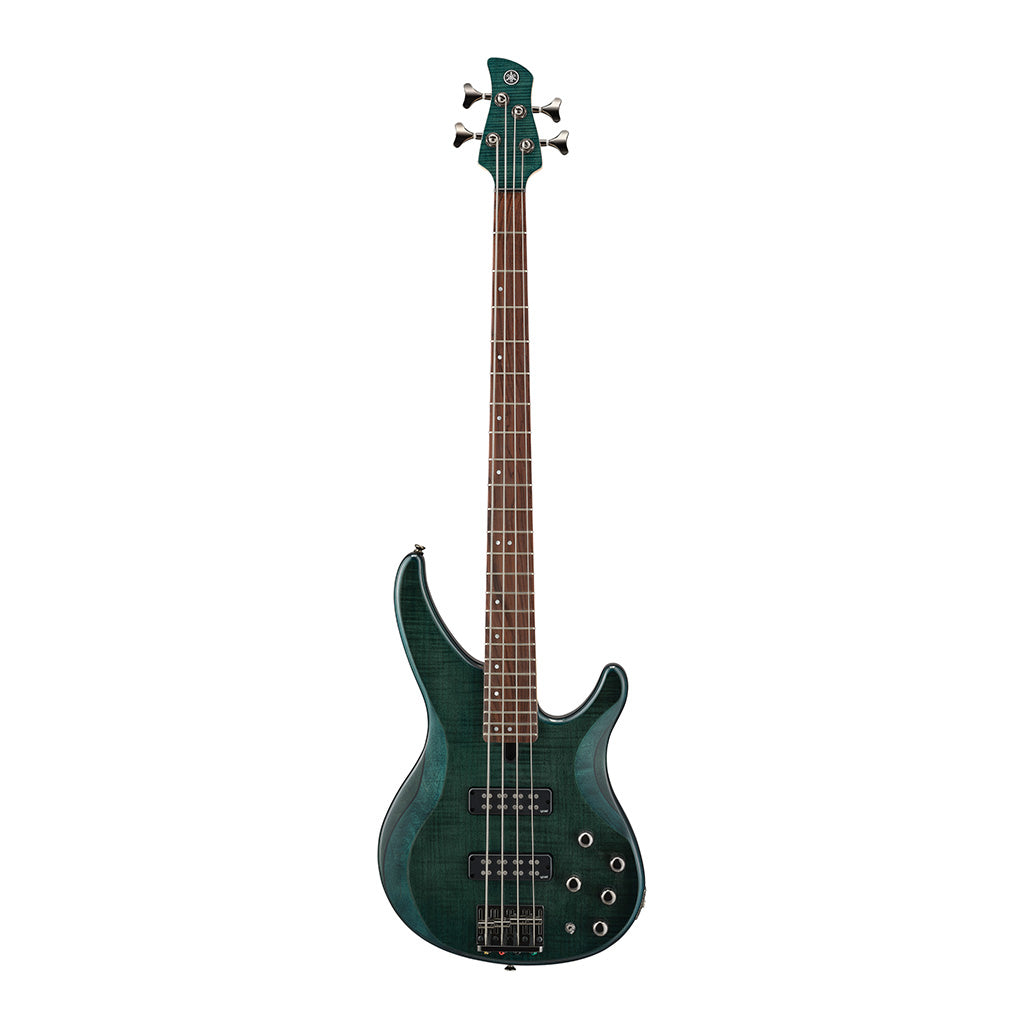 Yamaha TRBX604FM 4-String Bass Guitar - Indigo Blue - Image 3