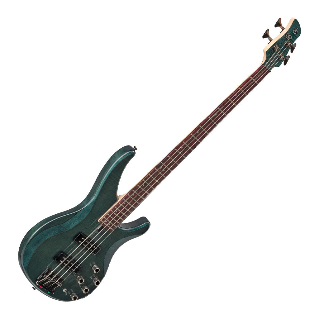Yamaha TRBX604FM 4-String Bass Guitar - Indigo Blue - Image 8