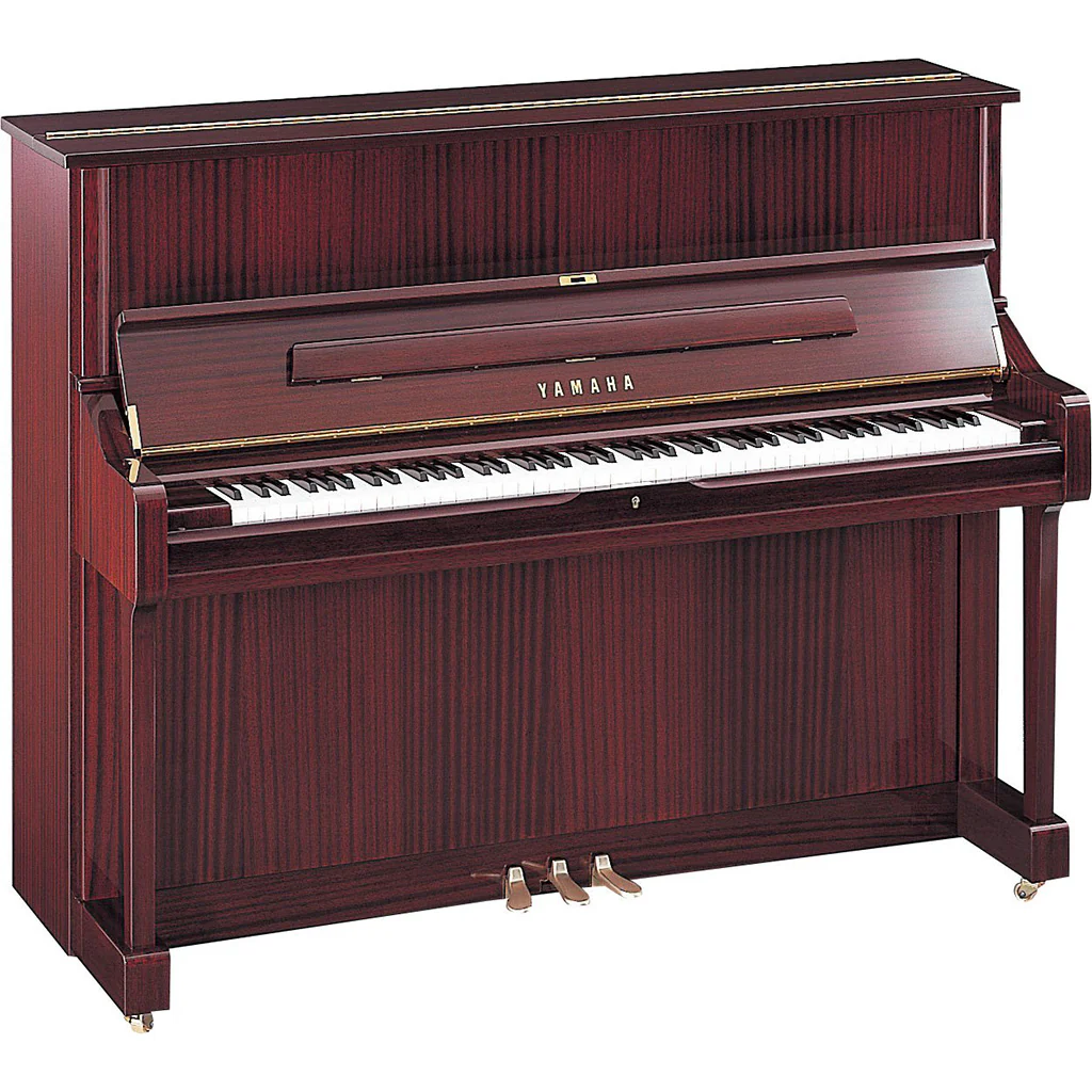 Yamaha U1PMQ Upright Piano - Polished Mahogany