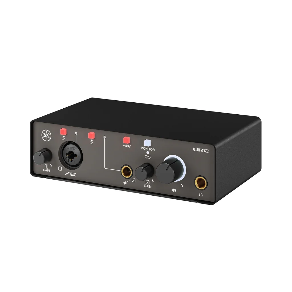 Yamaha UR12-MK3 USB-C Audio Interface - Black - Image 3