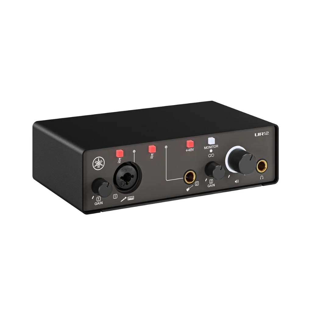 Yamaha UR12-MK3 USB-C Audio Interface - Black - Image 4