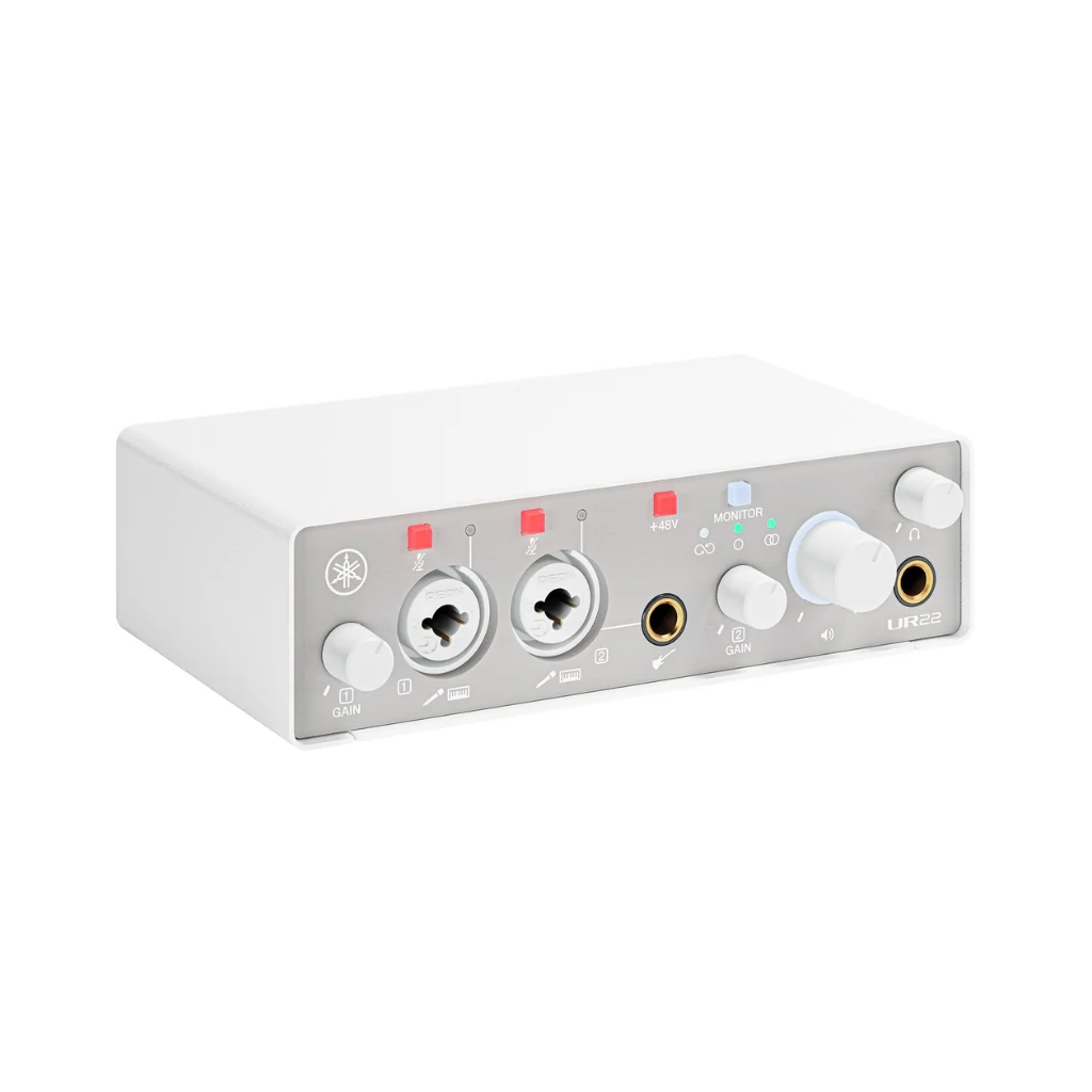 Yamaha UR22-MK3 USB-C Audio Interface with Software Suite - White - Image 4