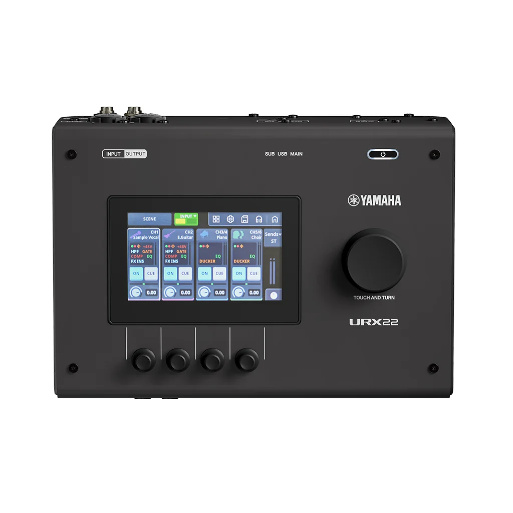 Yamaha URX22 Compact Audio Interface 4-In/2-Out - Black