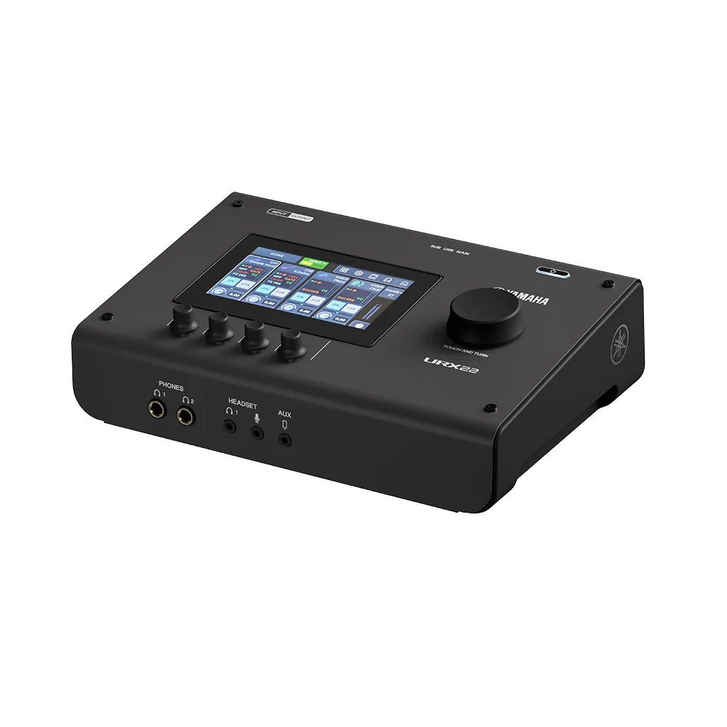 Yamaha URX22 Compact Audio Interface 4-In/2-Out - Black - Image 4