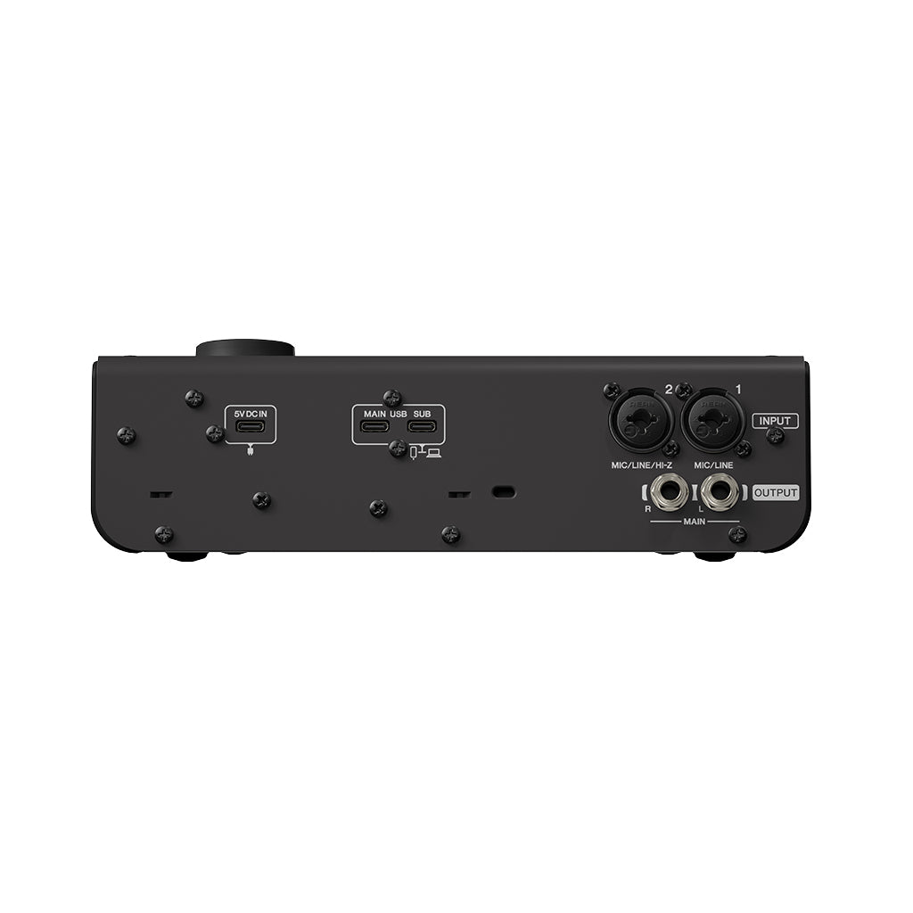Yamaha URX22 Compact Audio Interface 4-In/2-Out - Black - Image 5