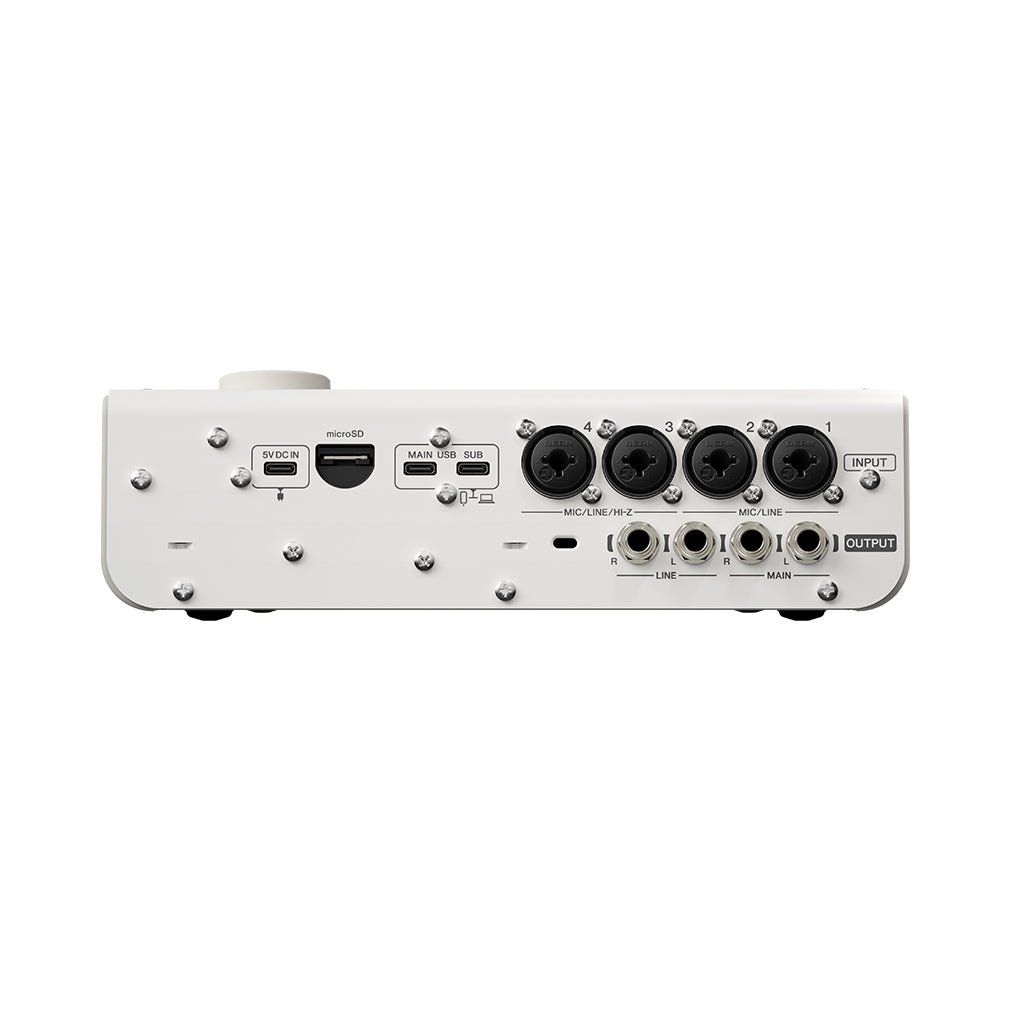 Yamaha URX44 Compact Audio Interface 6-In/4-Out - White - Image 5