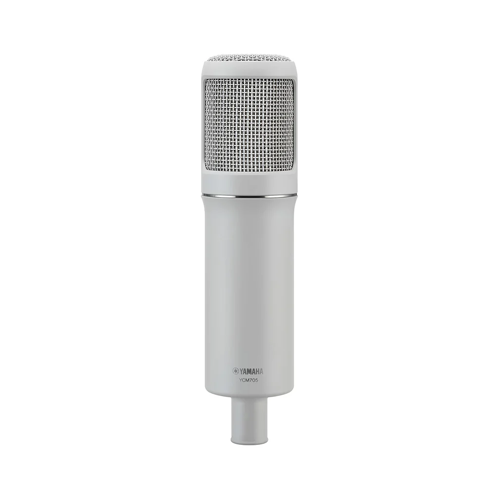Yamaha YCM705 Condenser Microphone w/Shock Mount & Pop Filter - White - Image 2