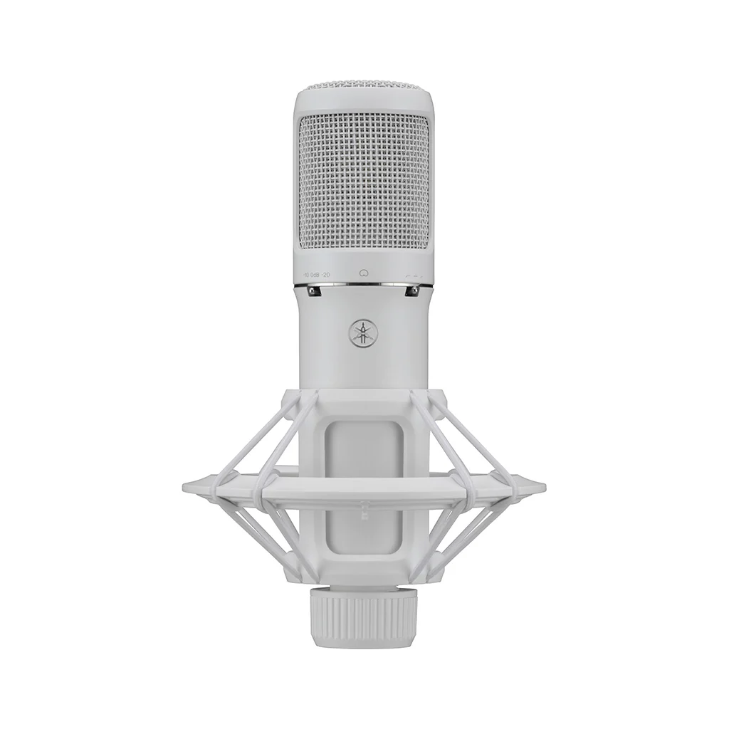 Yamaha YCM705 Condenser Microphone w/Shock Mount & Pop Filter - White - Image 3