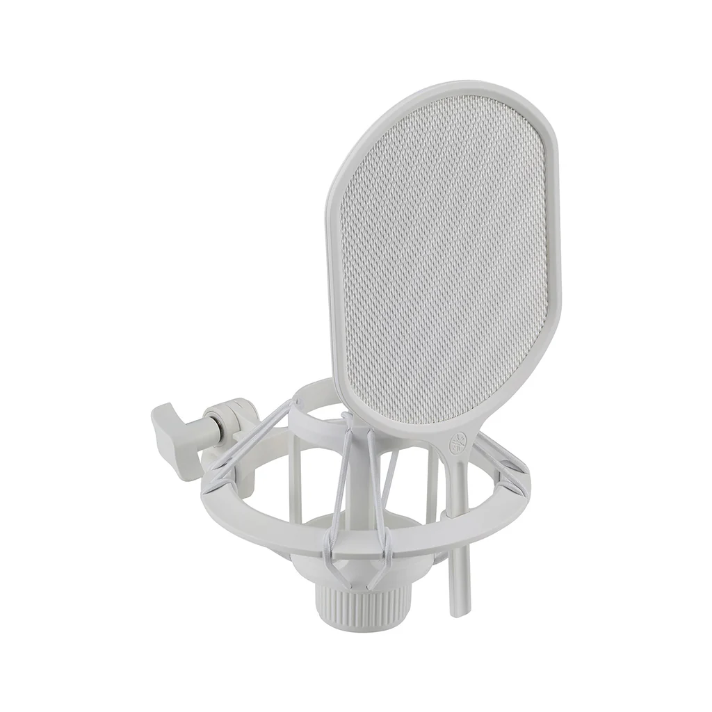 Yamaha YCM705 Condenser Microphone w/Shock Mount & Pop Filter - White - Image 5