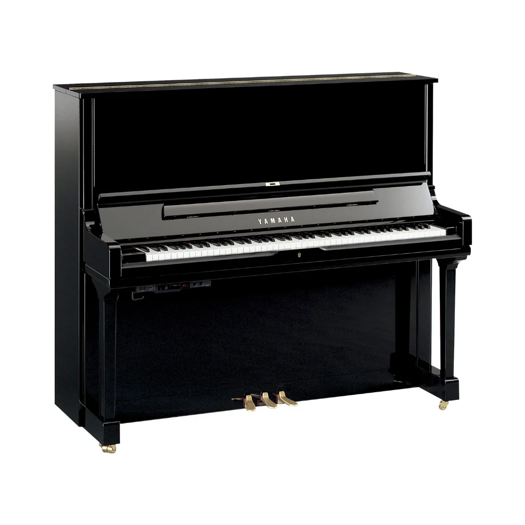 Yamaha YUS3TA3PE 131cm Professional Upright Piano with TA3 TransAcoustic System in Polished Ebony