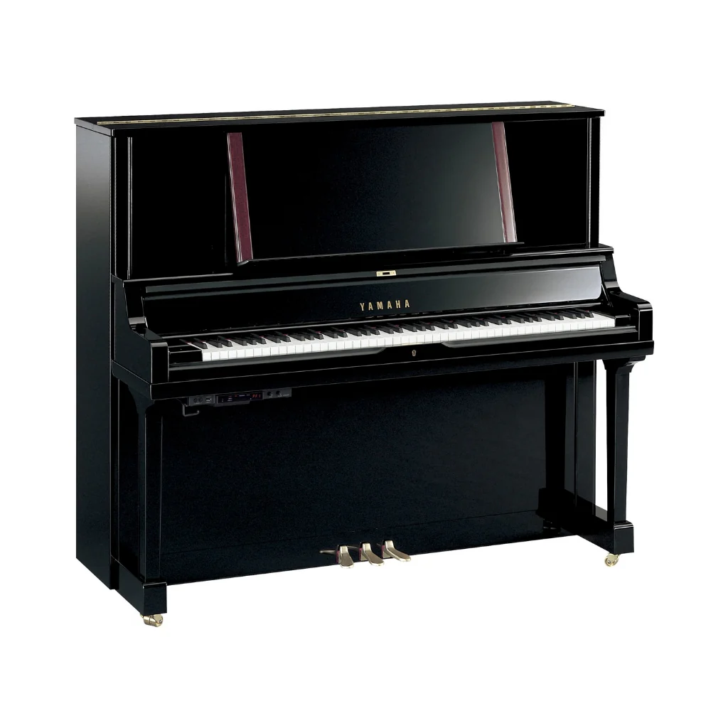 Yamaha YUS5TA3PE 131cm Professional Upright Piano with TA3 TransAcoustic System in Polished Ebony