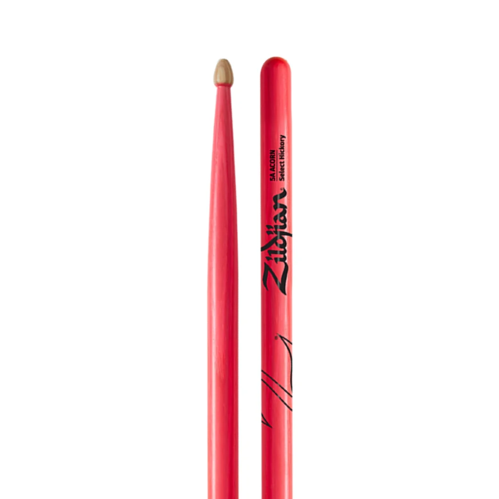 Zildjian 5A Acorn Wood - Neon Pink