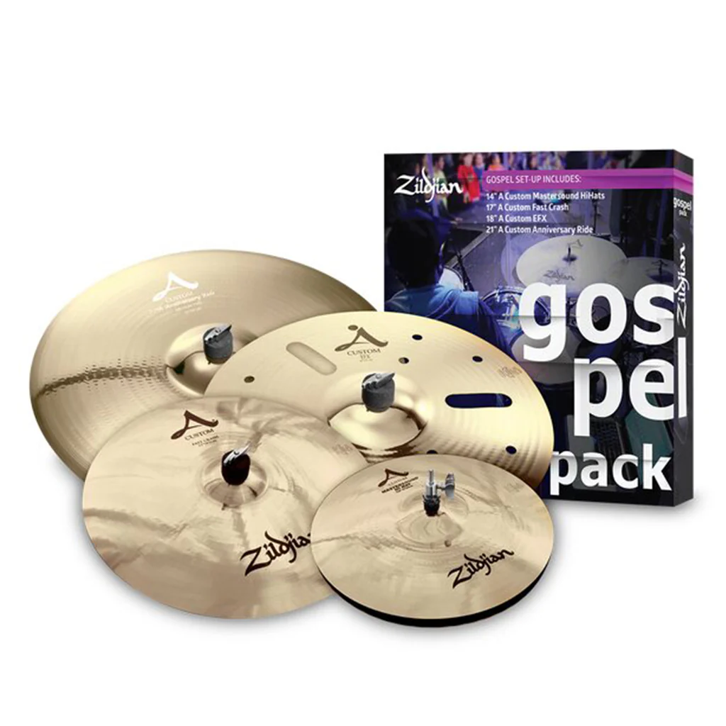 Zildjian A Custom Gospel Set - 14" 17" 18" 21"