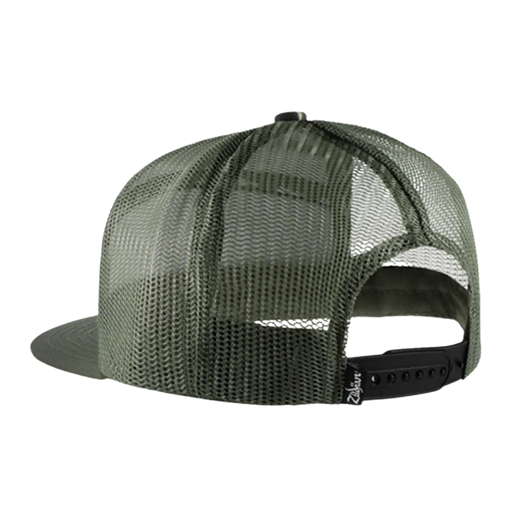 Zildjian Camo 7-Panel Trucker Hat - Image 2