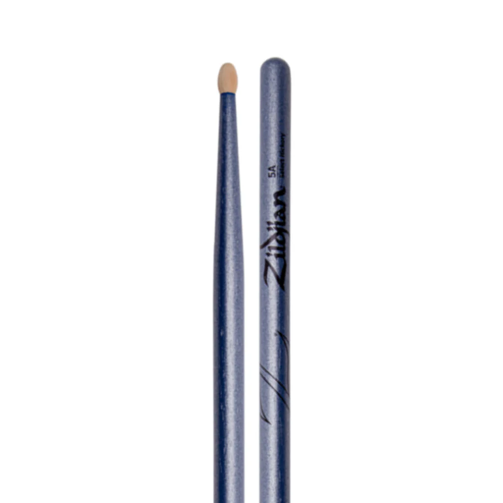 Zildjian Drumsticks 5A Chrome Blue