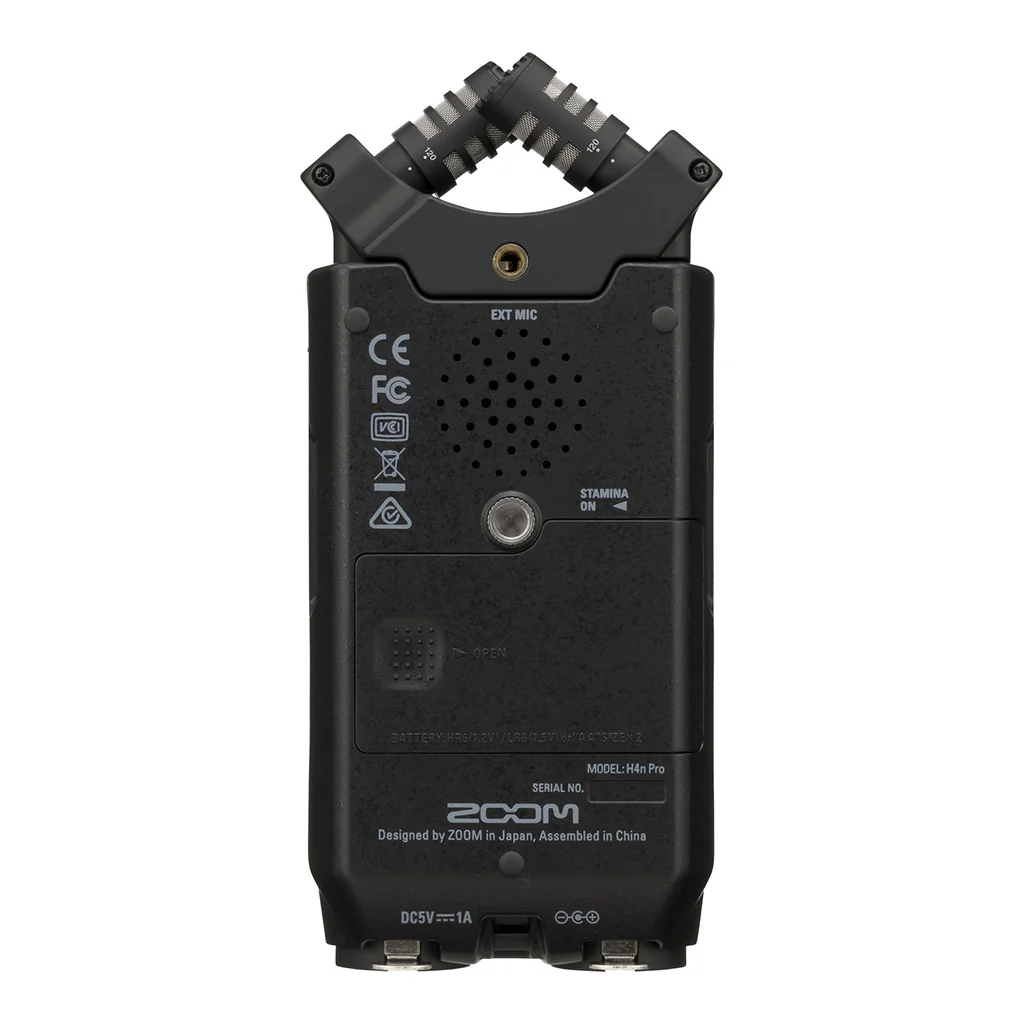 Zoom H4nPRO Handy Recorder - All Black Edition - Image 4