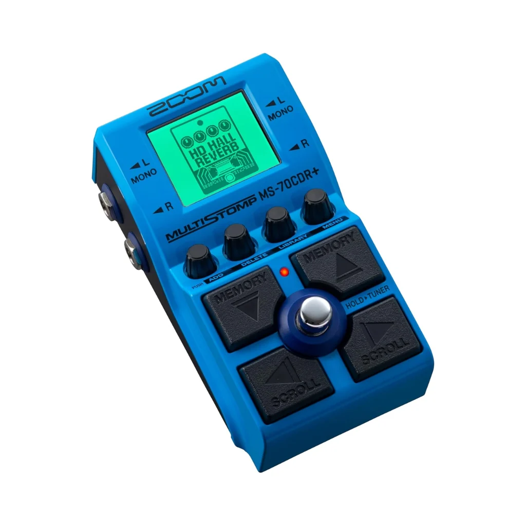 Zoom MS-70CDR+ MultiStomp Chorus/Delay/Reverb Guitar Effects Pedal - Image 2