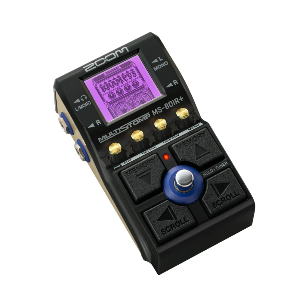 Zoom MS-80 IR+ Amp Sim and Multi-Effects Amp Modeler Guitar Pedal - Image 3