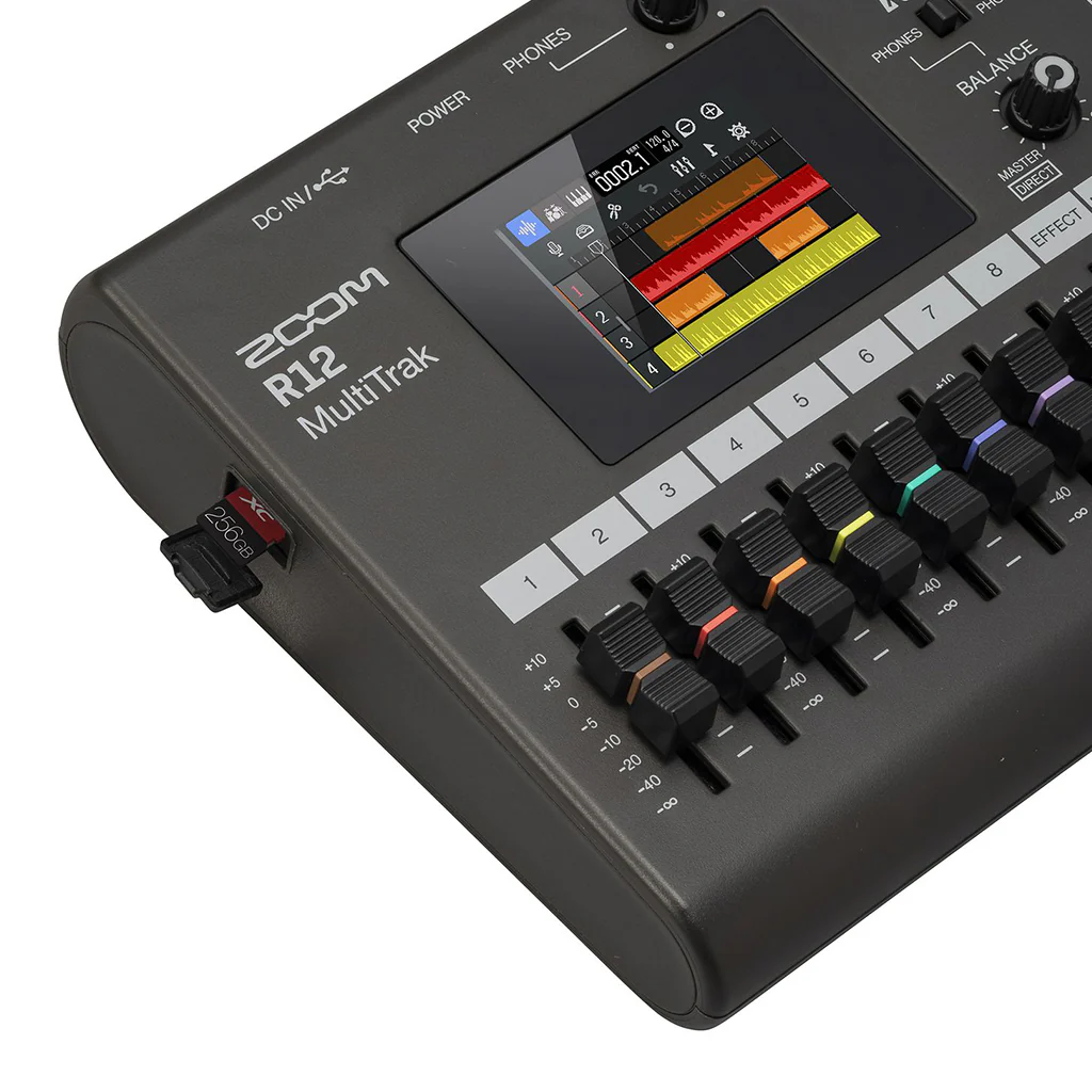 Zoom R12 Digital Mixer Multitrack Recorder - Image 3